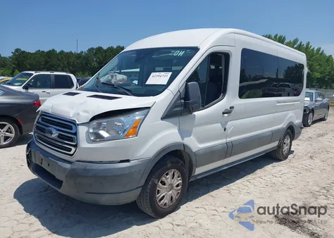 2017 Ford Transit Xl/Xlt z USA, uszkodzony, nr VIN 1FBAX2CM1HKA6490